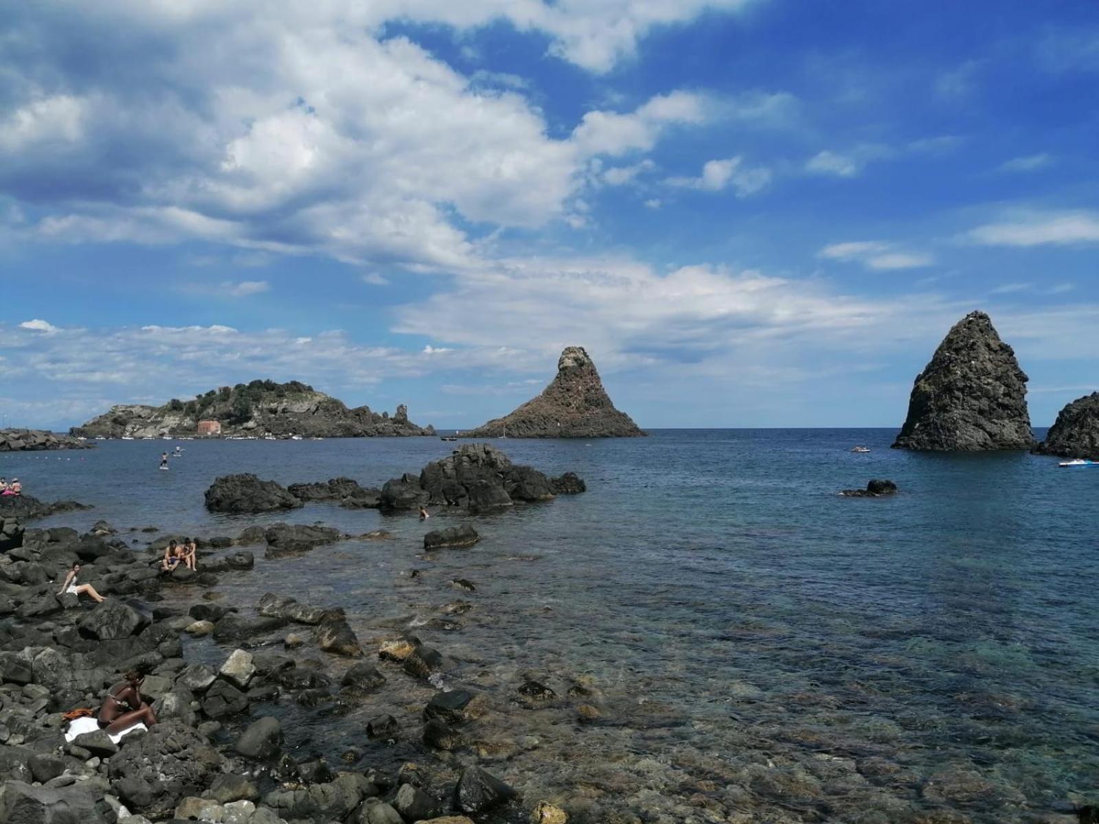Appartamento Terrazza Faraglioni Aci Trezza Esterno foto